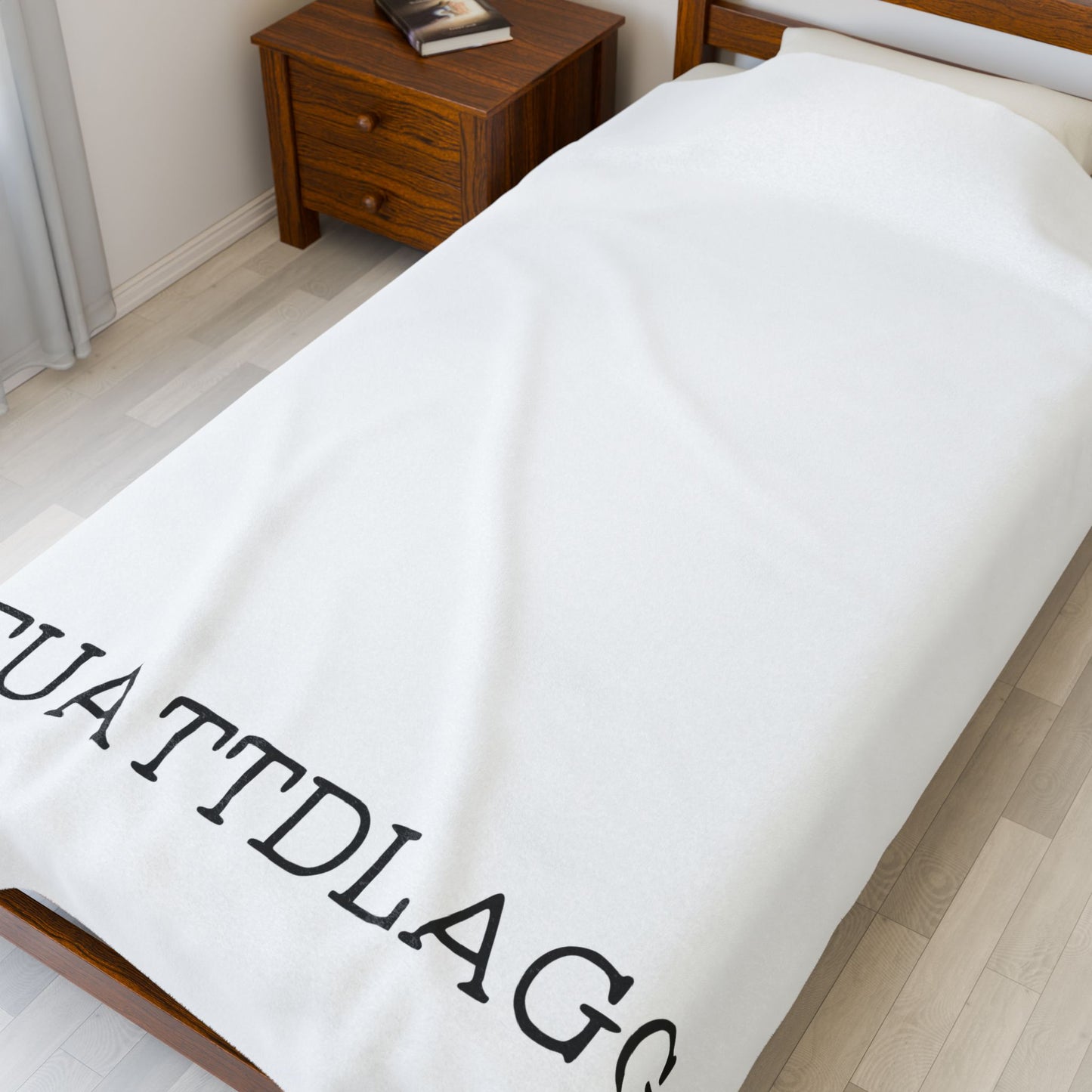 Plush Blanket, STFUATTDLAGG Design