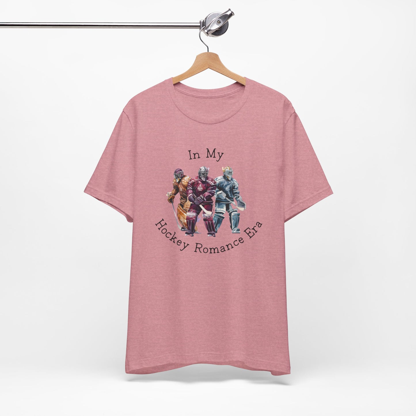 In My Hockey Romance Era Unisex Jersey Tee - Perfect for Hockey Romance Novel Fans