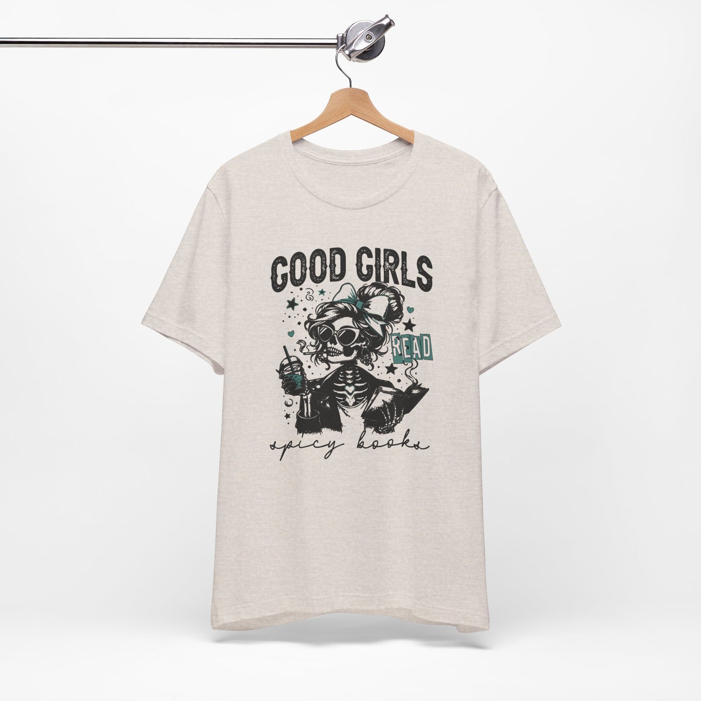 Good Girls Read Spicy Books Tee – For the Wickedly Well-Read