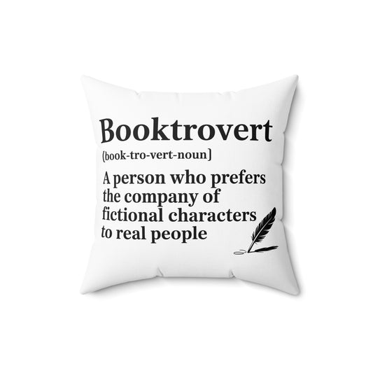 Booktrovert Pillow