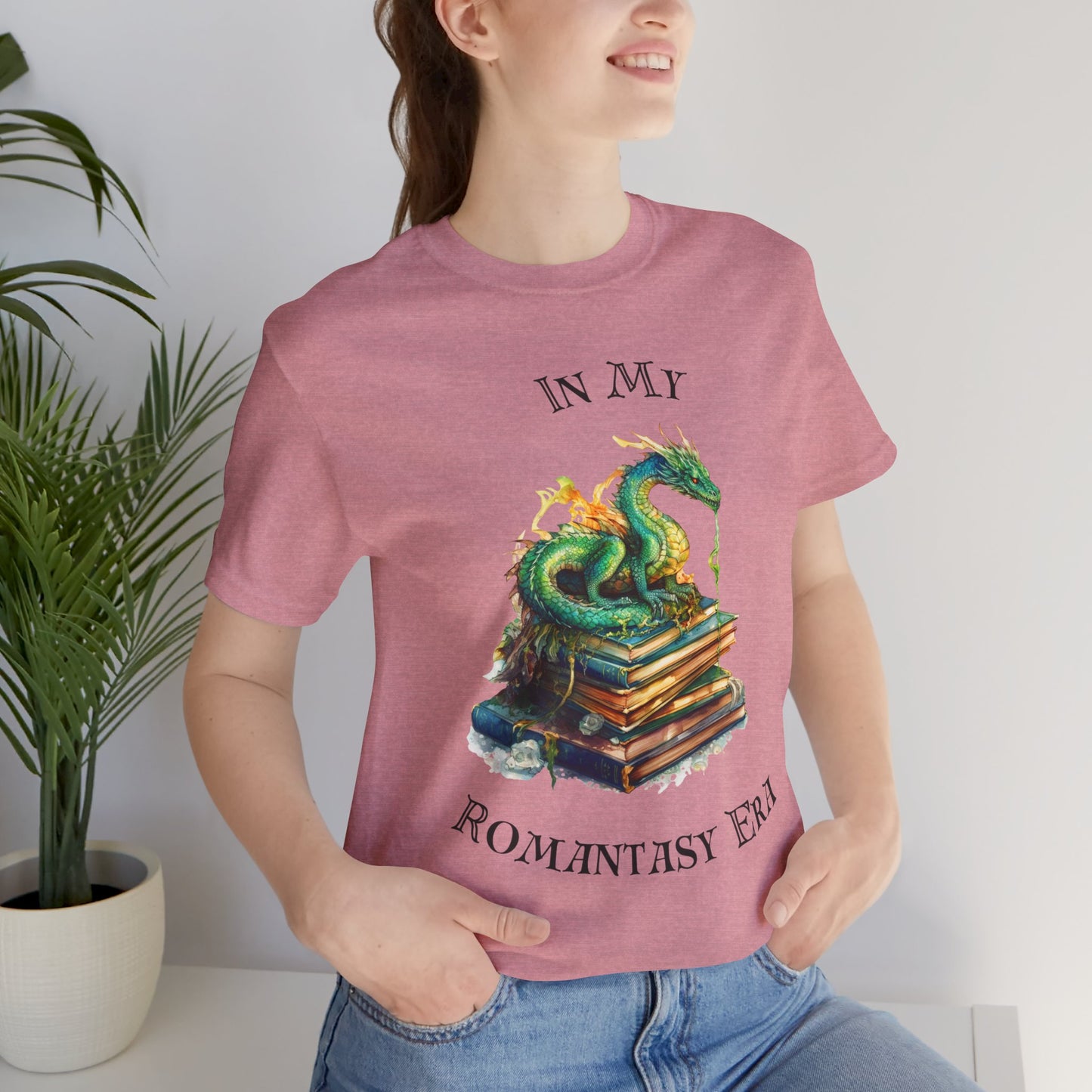 In My Romantasy Era Tee - Unisex Jersey Short Sleeve T-Shirt for Book Lovers