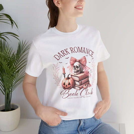 Dark Romance Book Club Tee - Unisex Short Sleeve Shirt for Book Lovers