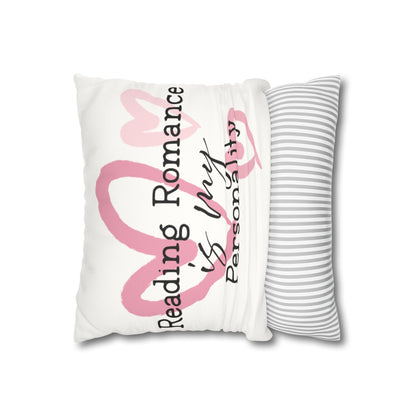 Reading Romance is My Personality Decorative Pillowcase