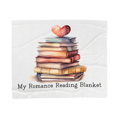 Velveteen Plush Blanket- My Romance Reading Blanket