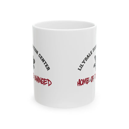 Dance with My Demons Home of the Unhinged Ceramic Mug, (11oz, 15oz)