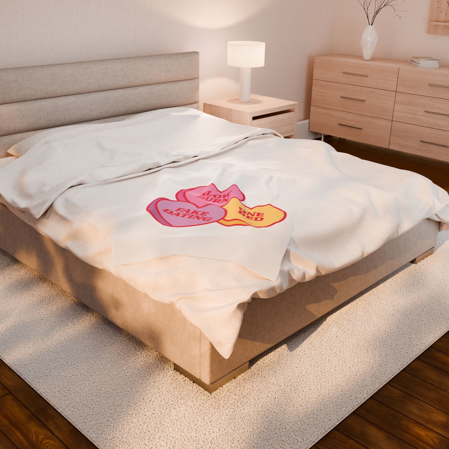 Tropes I Love Plush Reading Blanket