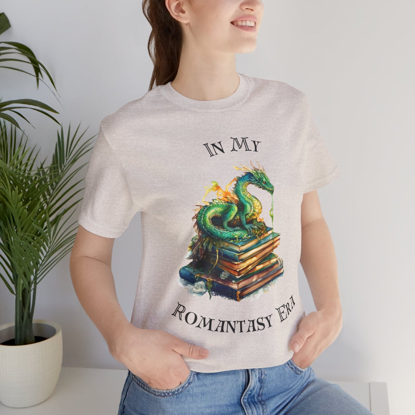 In My Romantasy Era Tee - Unisex Jersey Short Sleeve T-Shirt for Book Lovers