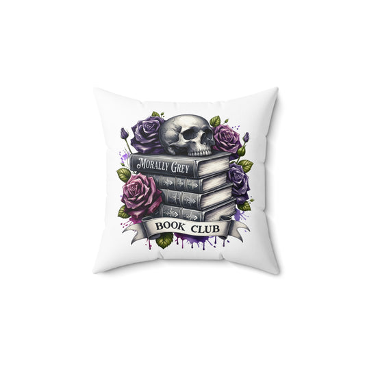Morally Gray Book Club Pillow