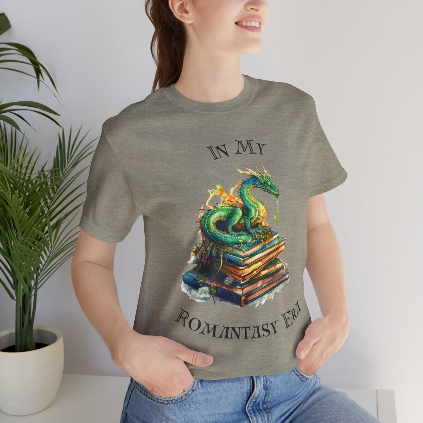 In My Romantasy Era Tee - Unisex Jersey Short Sleeve T-Shirt for Book Lovers