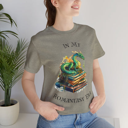 In My Romantasy Era Tee - Unisex Jersey Short Sleeve T-Shirt for Book Lovers