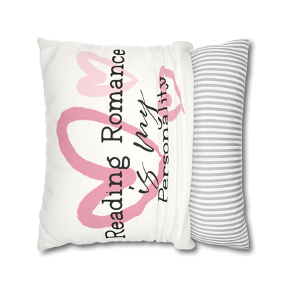 Reading Romance is My Personality Decorative Pillowcase