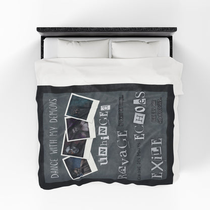 Dance With My Demons Plush Blanket