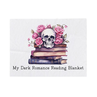 Velveteen Plush Blanket - My Dark Romance Reading Blanket