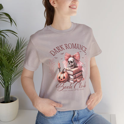 Dark Romance Book Club Tee - Unisex Short Sleeve Shirt for Book Lovers