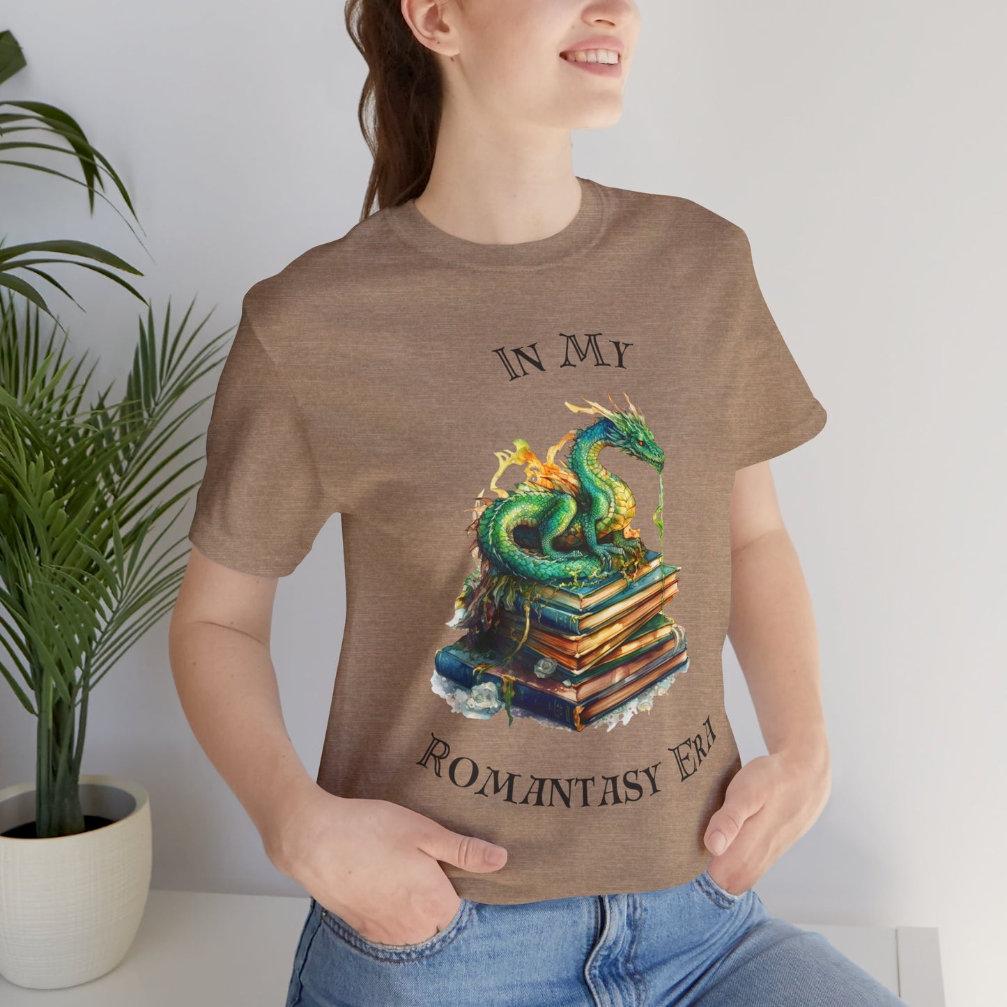 In My Romantasy Era Tee - Unisex Jersey Short Sleeve T-Shirt for Book Lovers