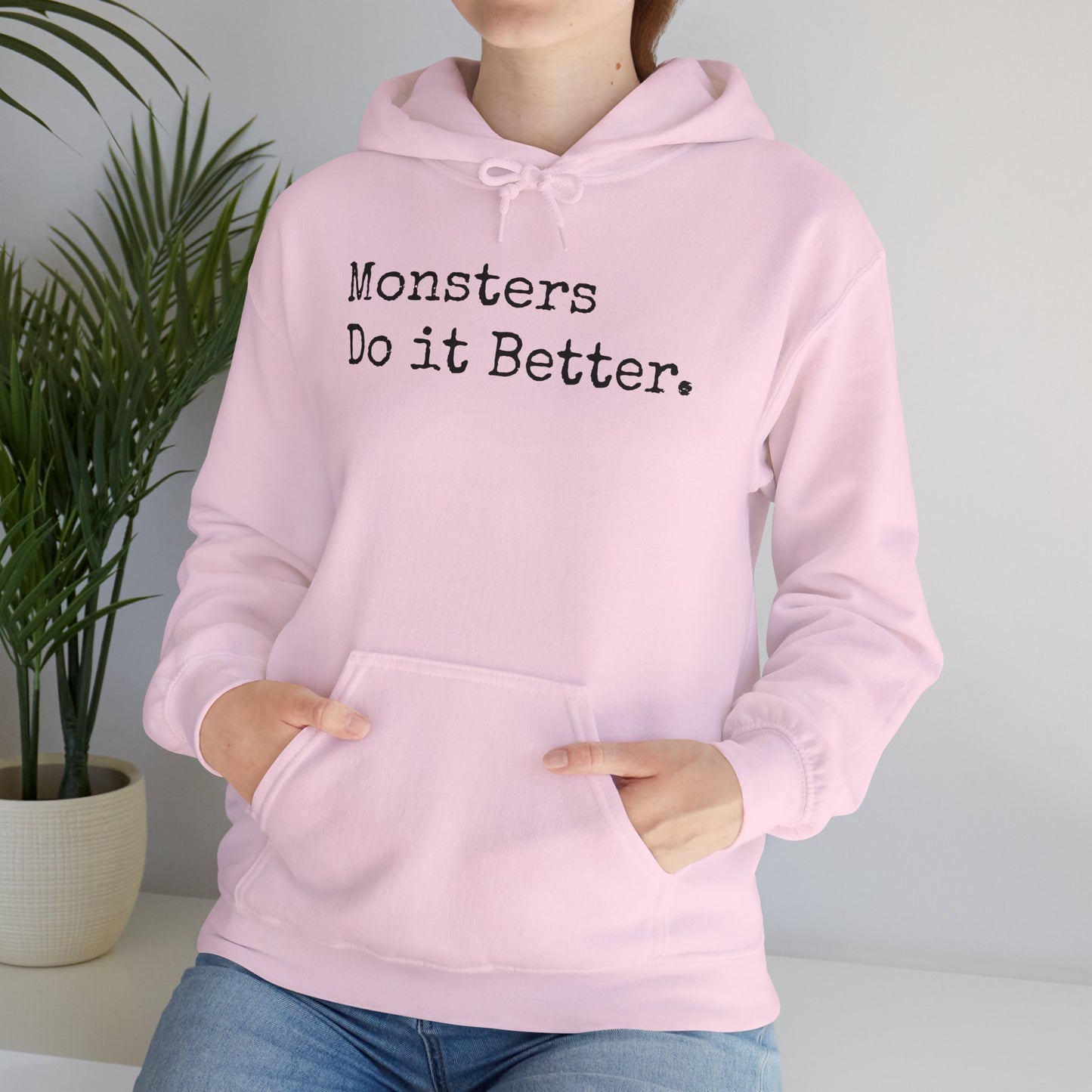 Monsters Do It Better Hoodie – Snuggle the Beast