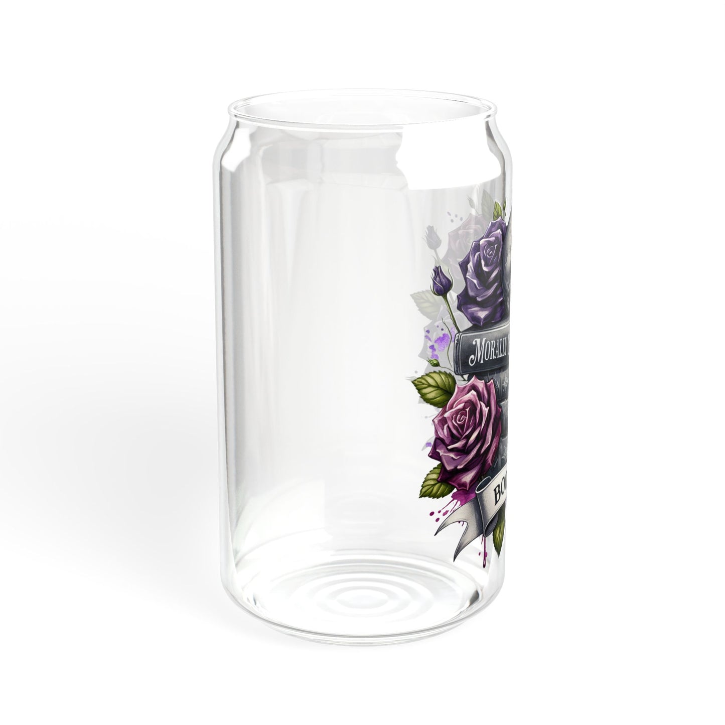 Morally Gray Book Club  16oz Glass