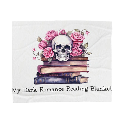 Velveteen Plush Blanket - My Dark Romance Reading Blanket