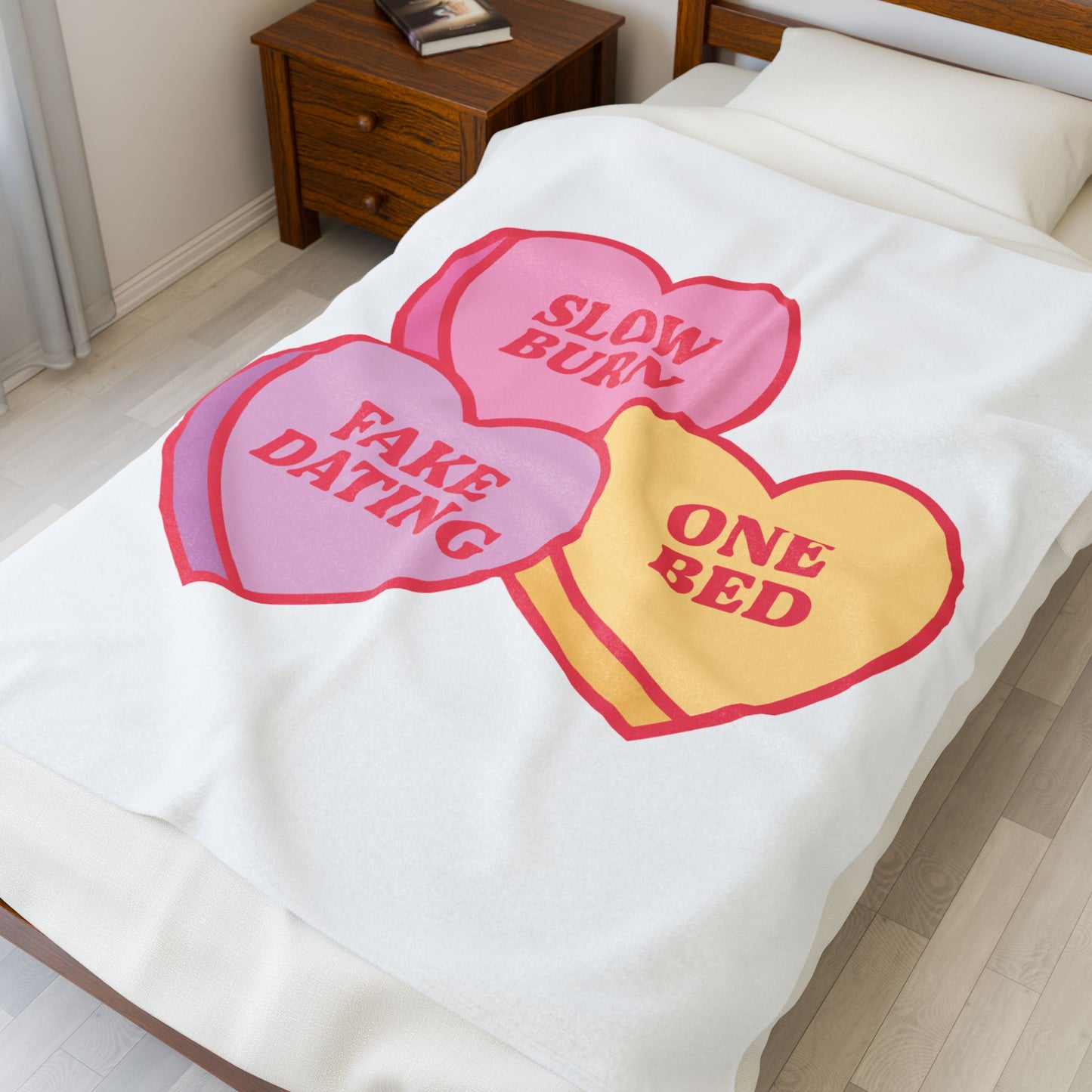 Tropes I Love Plush Reading Blanket