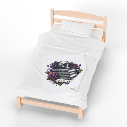 Morally Gray Book Club Plush Reading Blanket