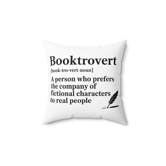 Booktrovert Pillow