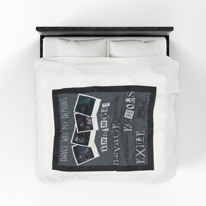 Dance With My Demons Plush Blanket