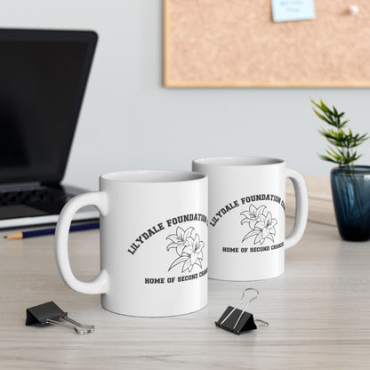 Lilydale Foundation Center Ceramic Mug — 'Home of Second Chances' Logo Coffee Cup (11oz/15oz)