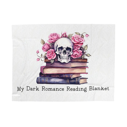 Velveteen Plush Blanket - My Dark Romance Reading Blanket