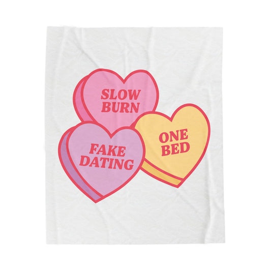 Tropes I Love Plush Reading Blanket
