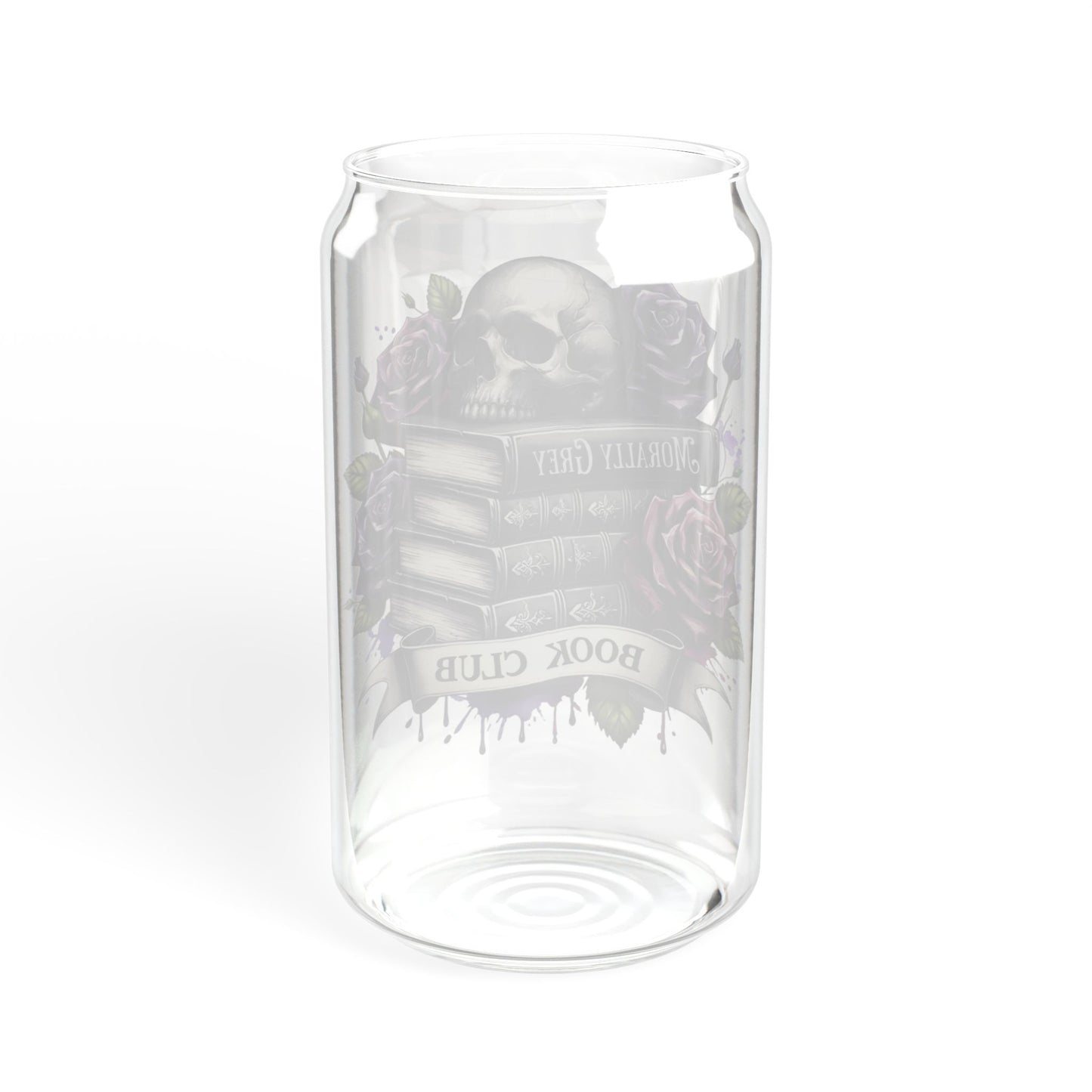 Morally Gray Book Club  16oz Glass