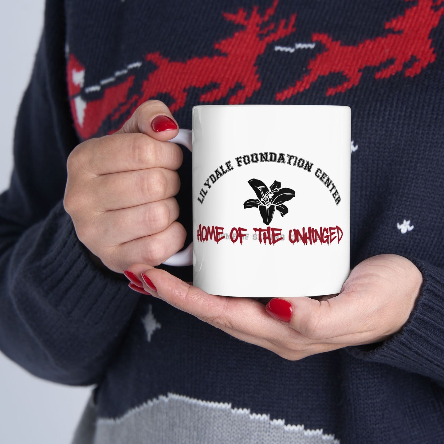 Dance with My Demons Home of the Unhinged Ceramic Mug, (11oz, 15oz)