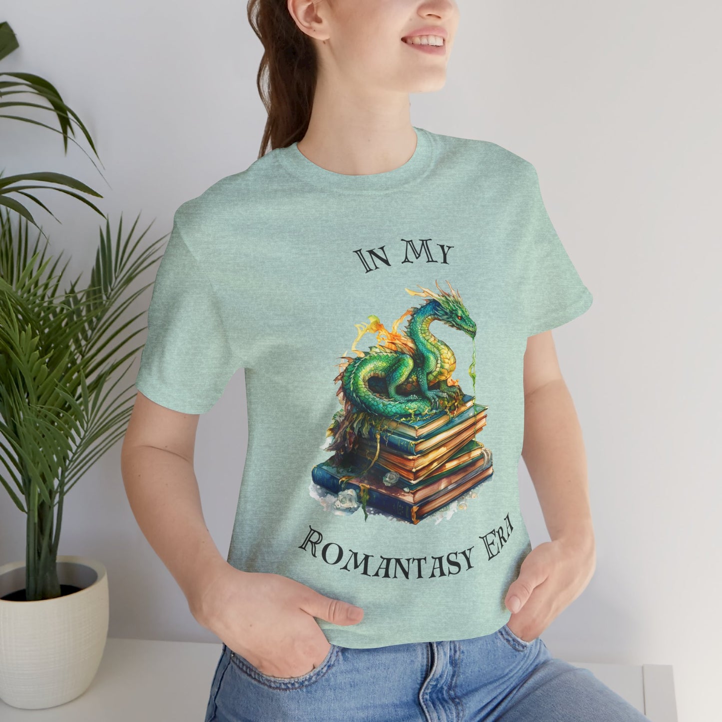 In My Romantasy Era Tee - Unisex Jersey Short Sleeve T-Shirt for Book Lovers