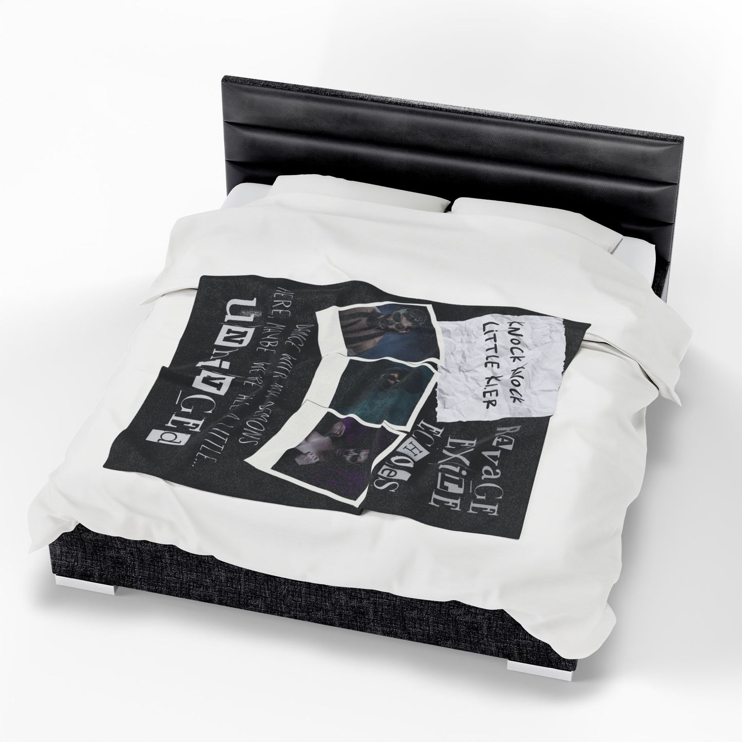 Dance with My Demons Plush Blanket, Cozy Throw