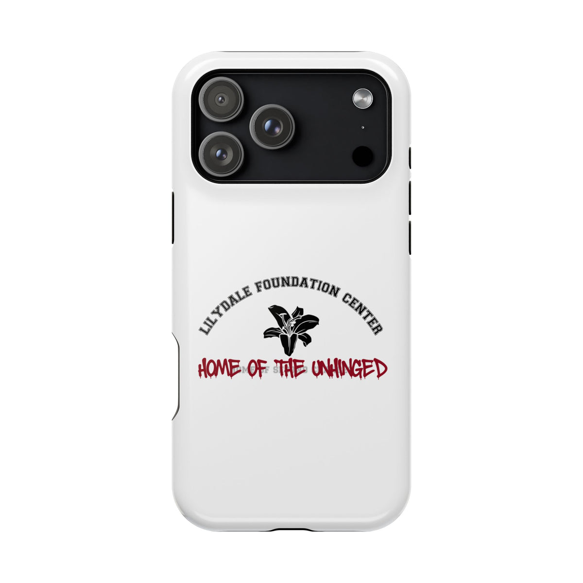 "Home of the Unhinged" Lilydale Foundation Center iPhone 17 Pro Max