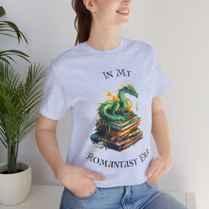 In My Romantasy Era Tee - Unisex Jersey Short Sleeve T-Shirt for Book Lovers