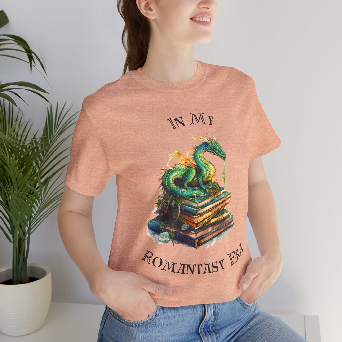In My Romantasy Era Tee - Unisex Jersey Short Sleeve T-Shirt for Book Lovers