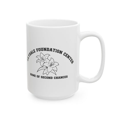 Lilydale Foundation Center Ceramic Mug — 'Home of Second Chances' Logo Coffee Cup (11oz/15oz)