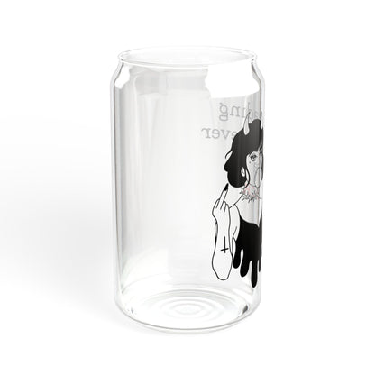 Reading Whatever the Fck I Want – 16oz Glass Tumbler