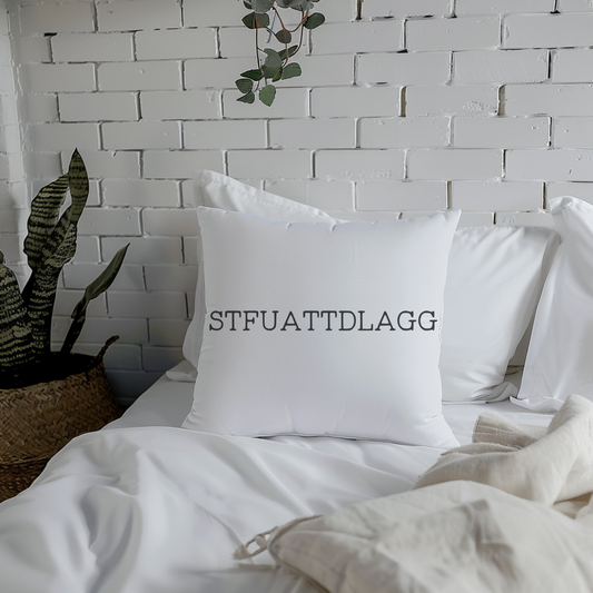 Square Pillow STFUATTDLAGG Design